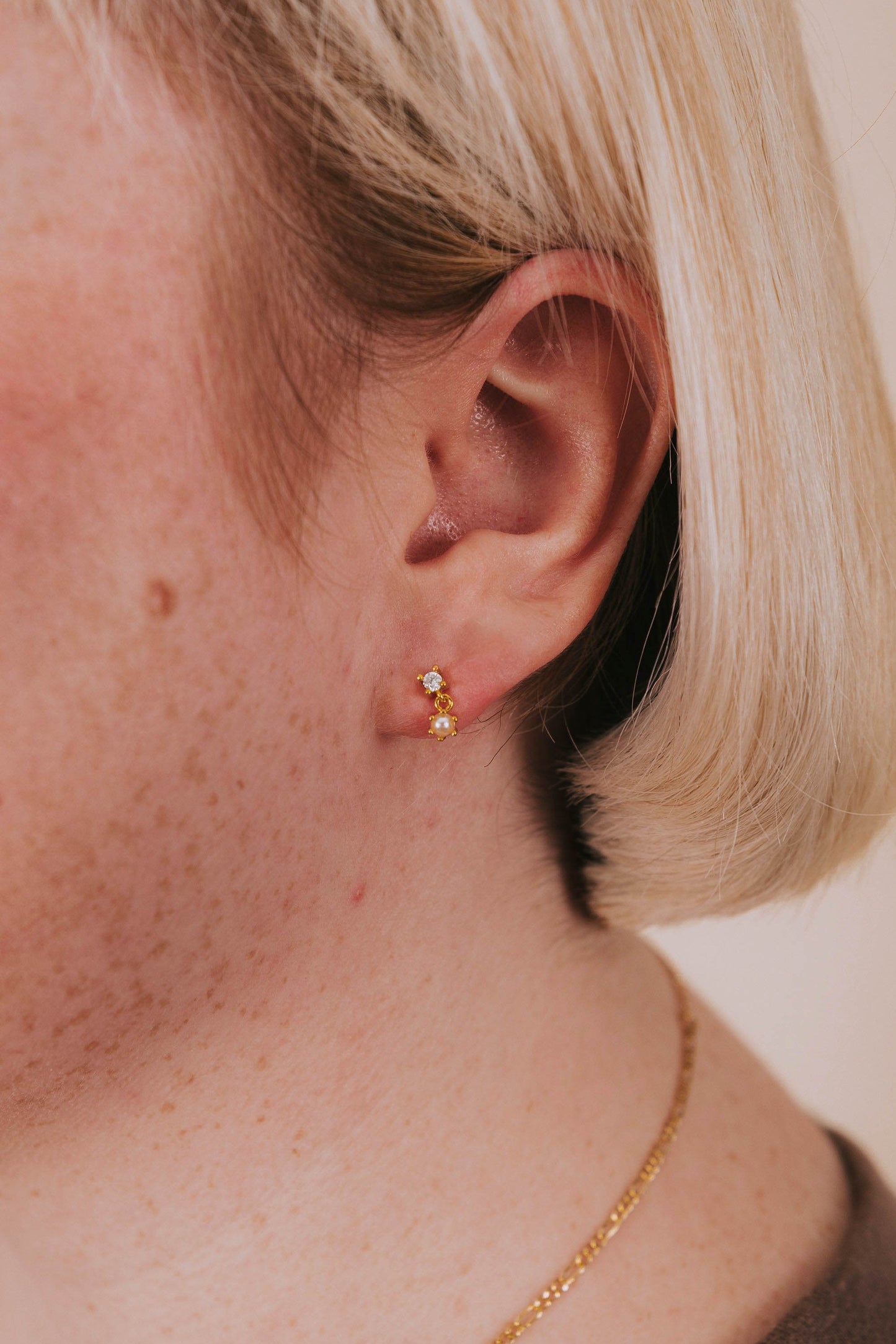 Achieving Earrings - 14K Gold Plated