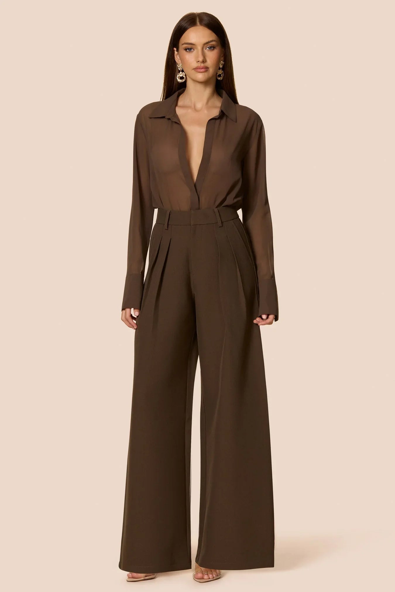 Nookie Horizon Bodysuit - Chocolate