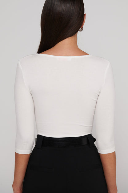 Tanah Bodysuit - White