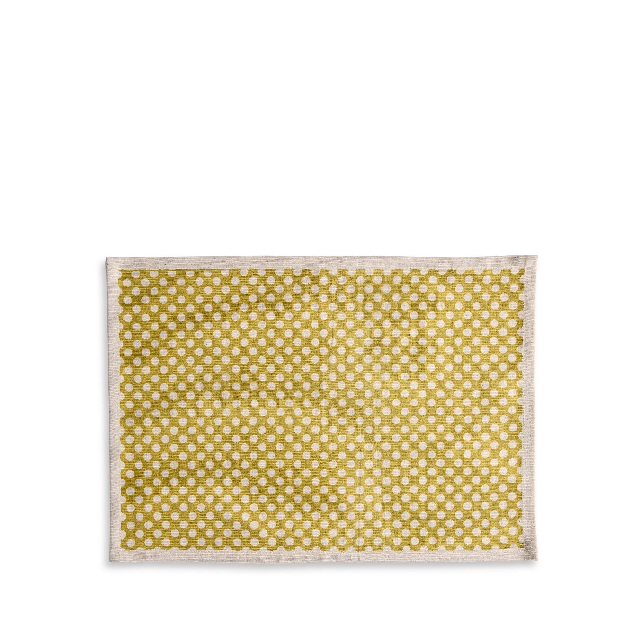 Syra Placemat in Warm Olive
