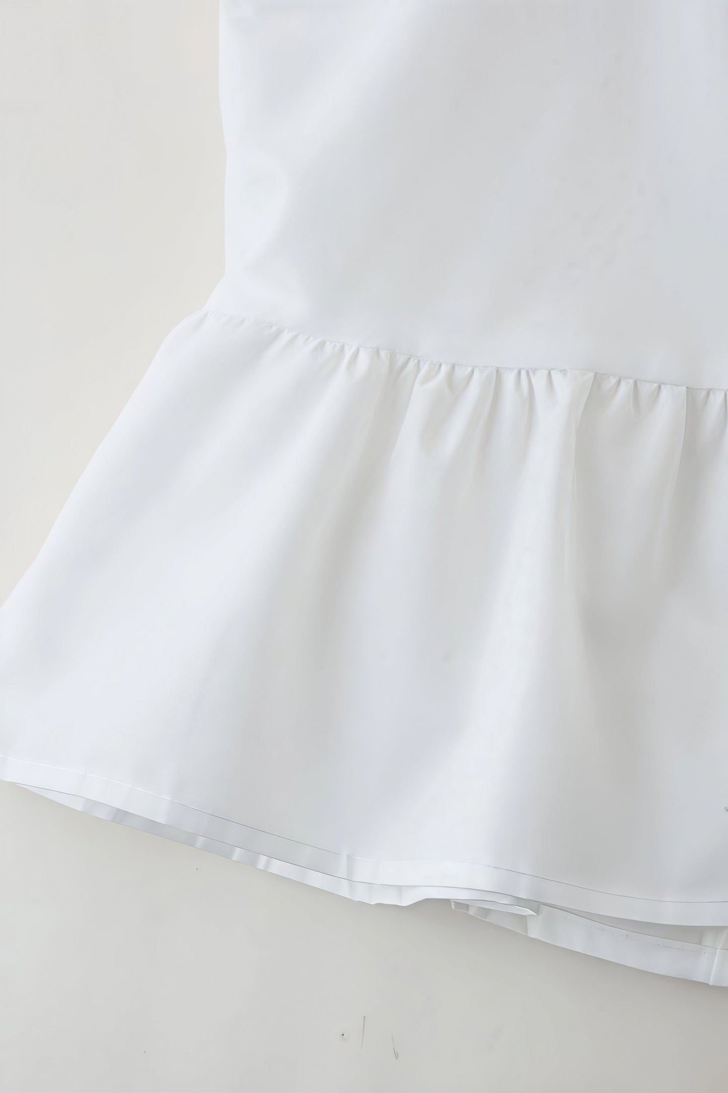 White Bow Slim Fit Cami Top