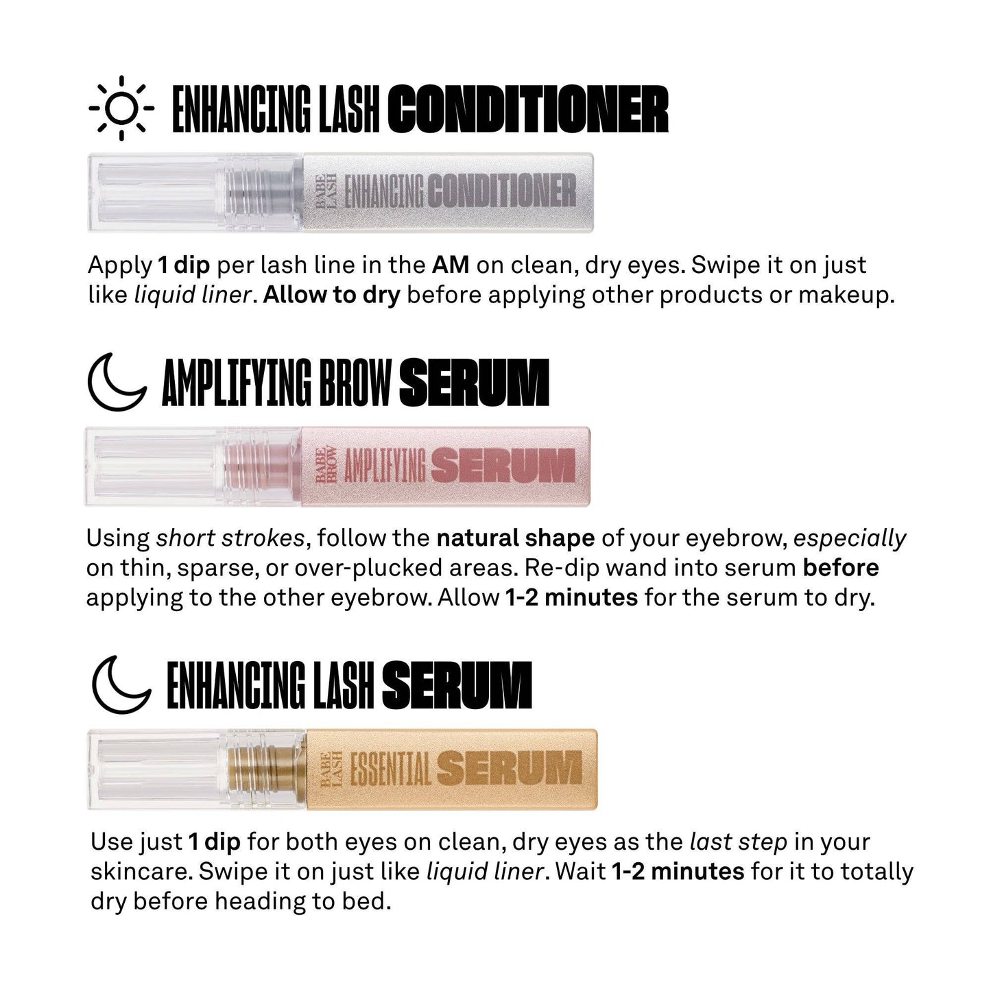 BABE LASH - Triple Threat Mini Set