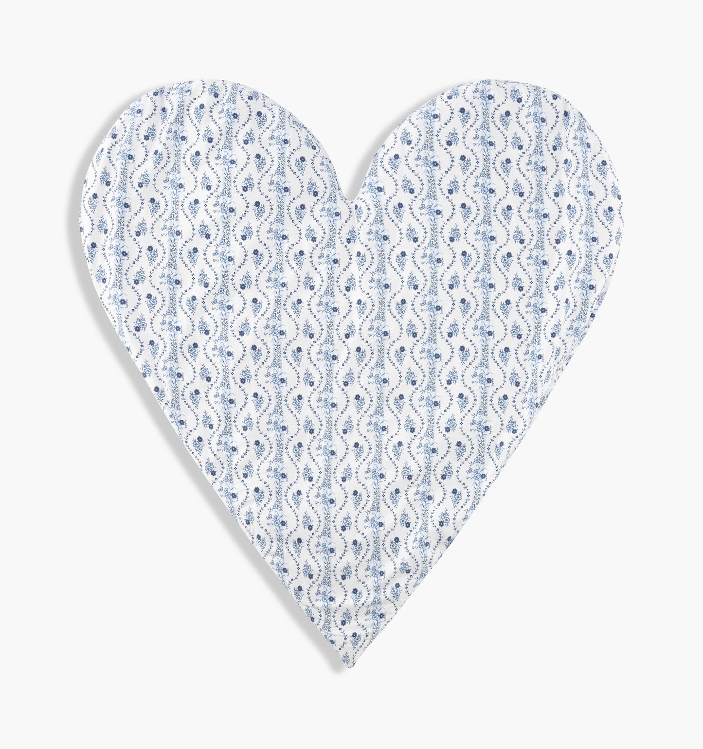 The Tummy Time Mat - Blue Vine Stripe
