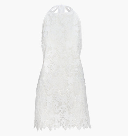 The Sasha Dress - White Floral Lace