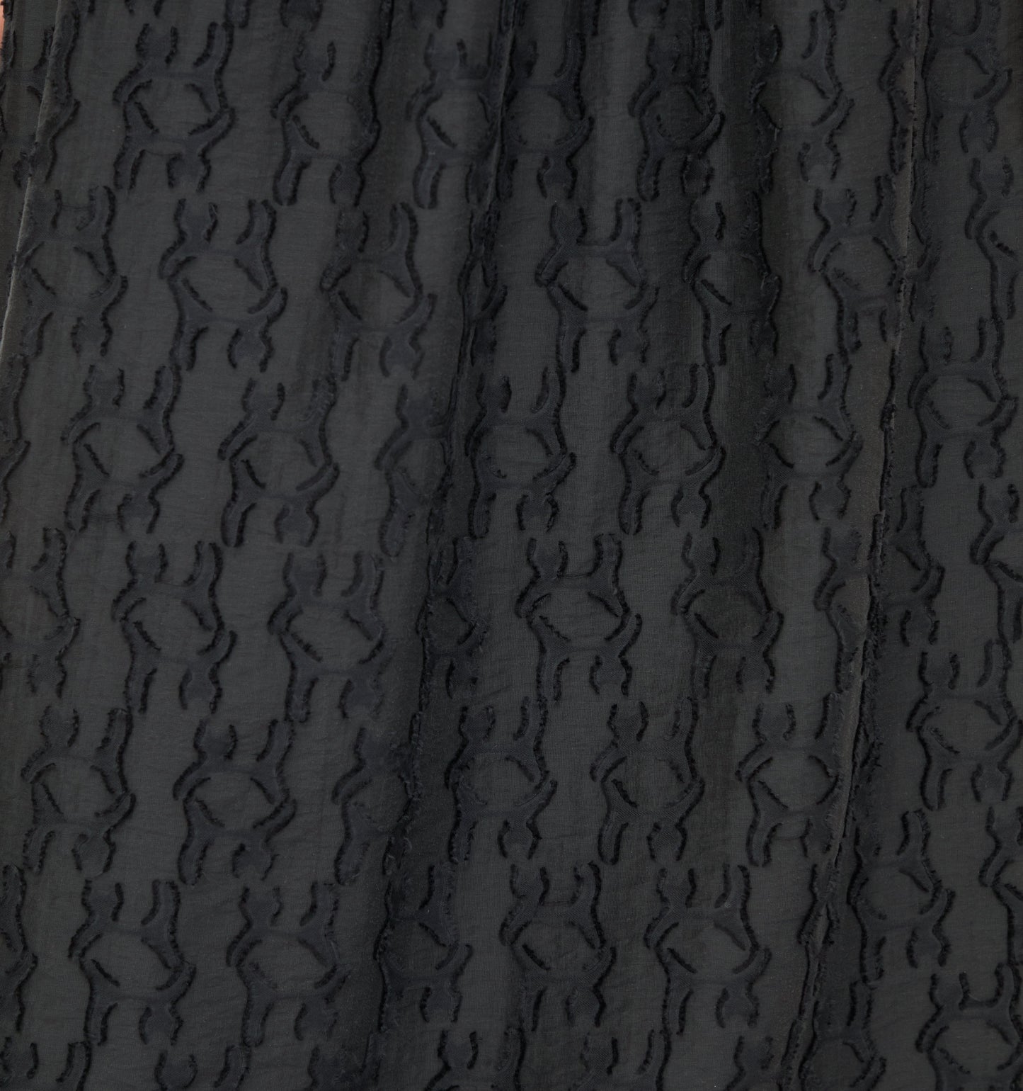 The Cosima Nap Dress - Black Fil Coupé