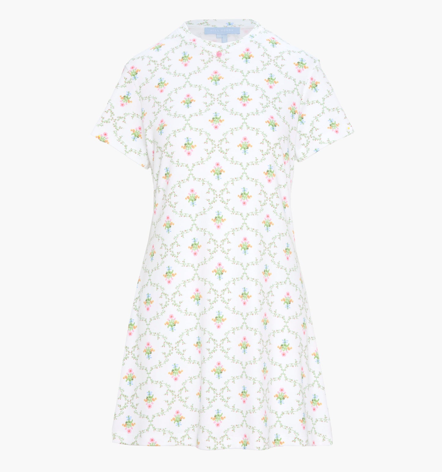 The Maggie Nightgown - Pastel Trellis