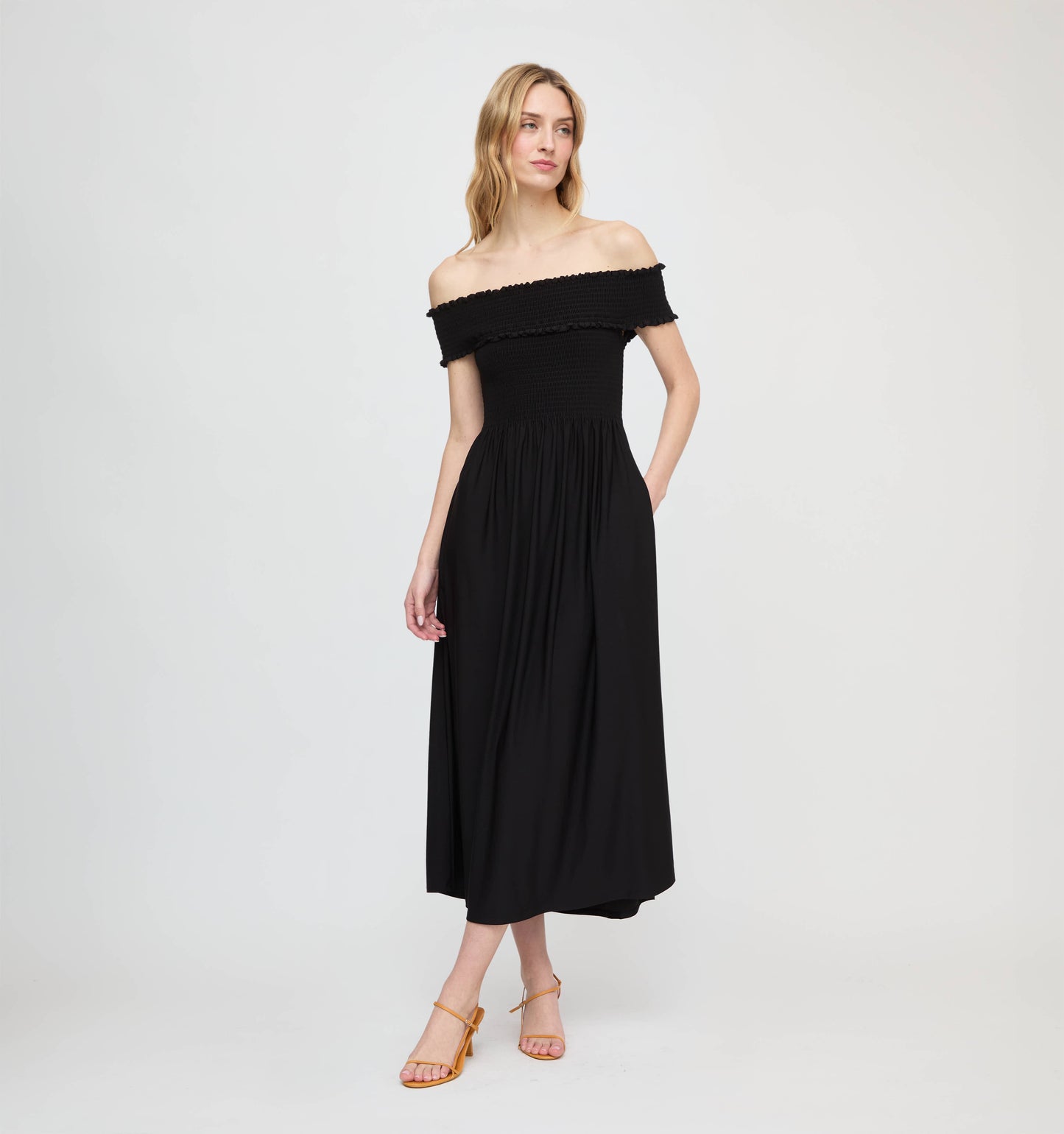 The Margeurite Dress - Black