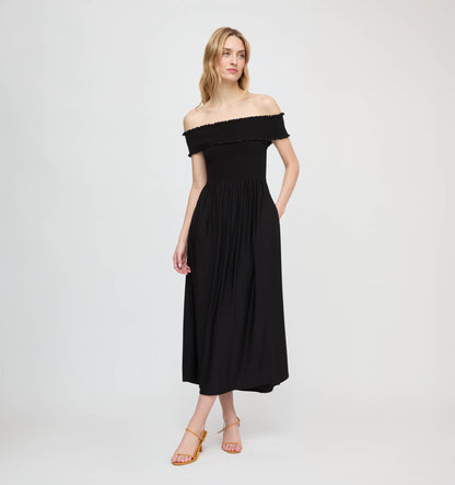 The Margeurite Dress - Black