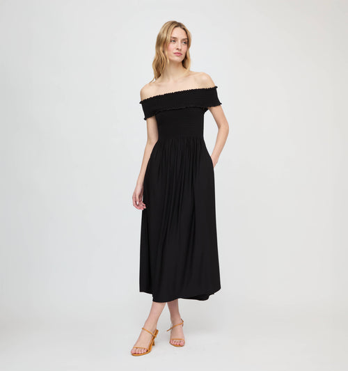 The Margeurite Dress - Black