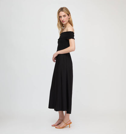 The Margeurite Dress - Black