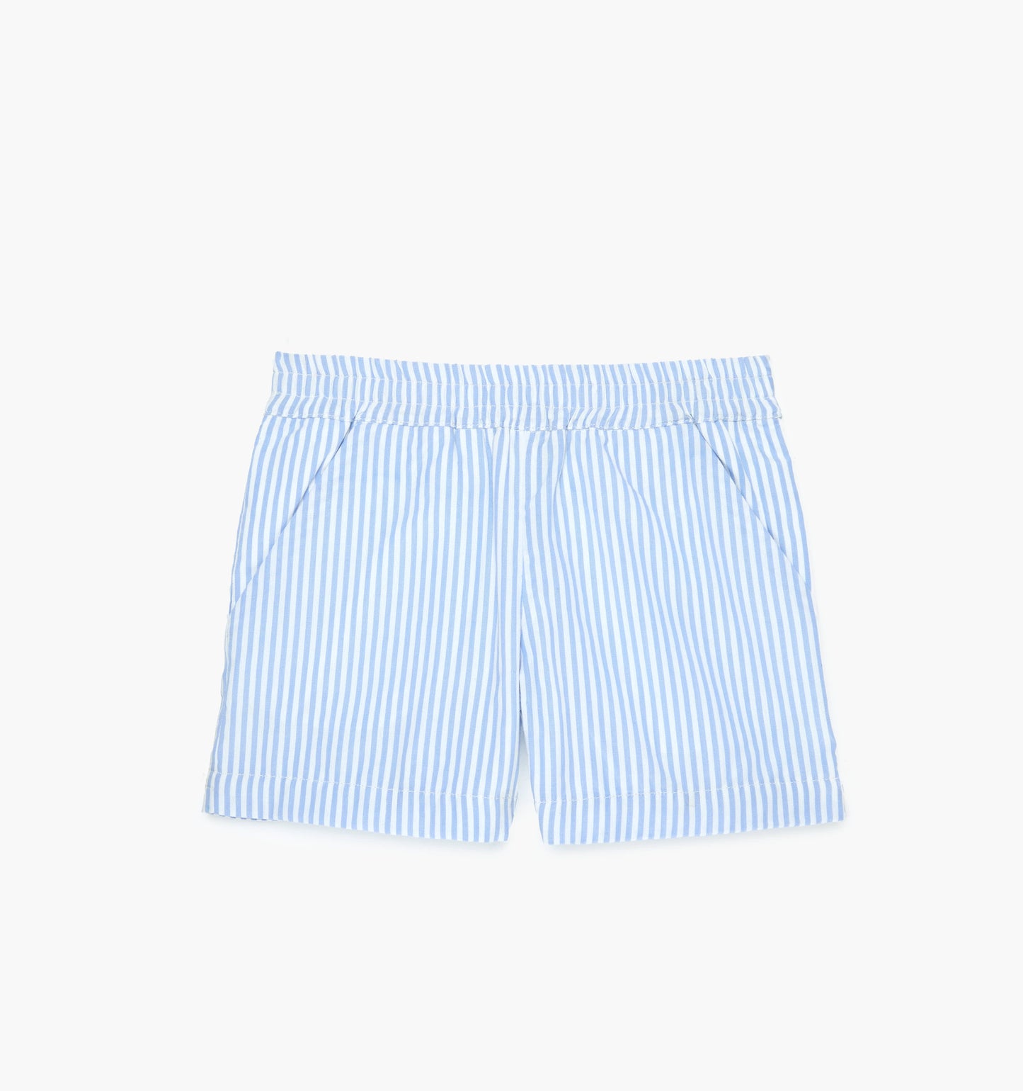 The Tiny Leo Shorts - Blue/White Stripe
