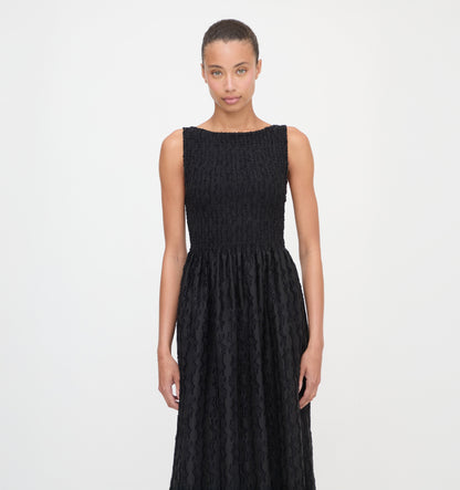 The Cosima Nap Dress - Black Fil Coupé