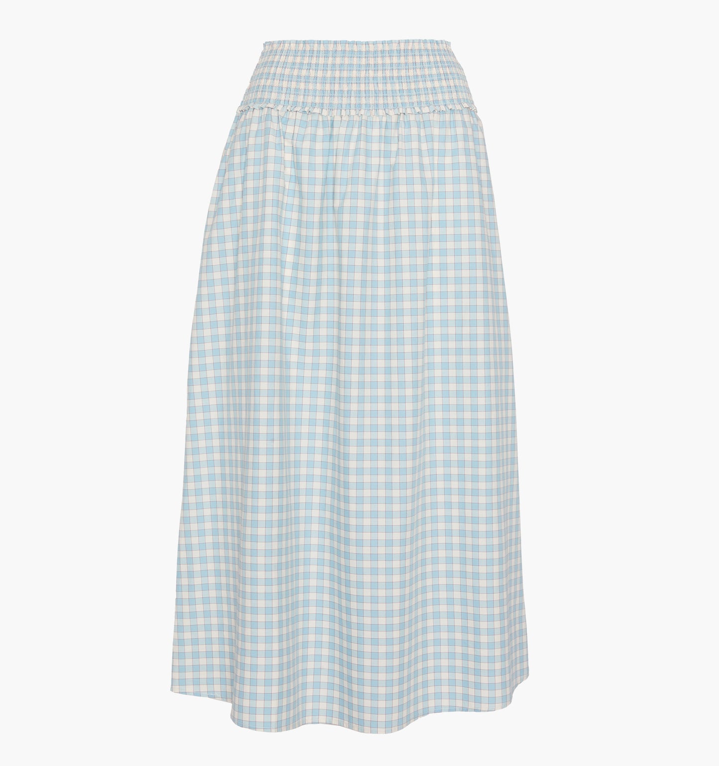 The Delphine Nap Skirt - Blue/Red Gingham