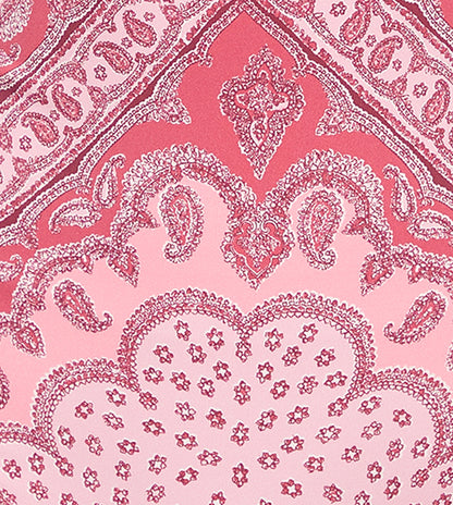 The Alessia Bikini Set - Berry Paisley Scarf