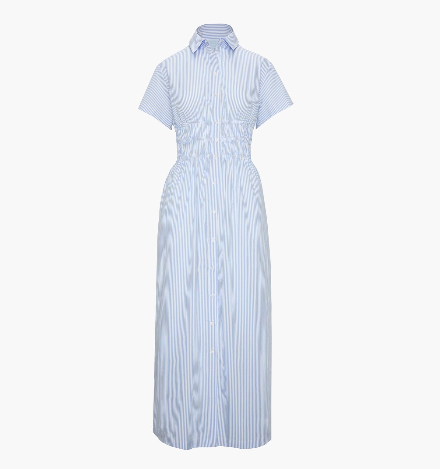 The Jamie Nap Dress - Blue/White Stripe