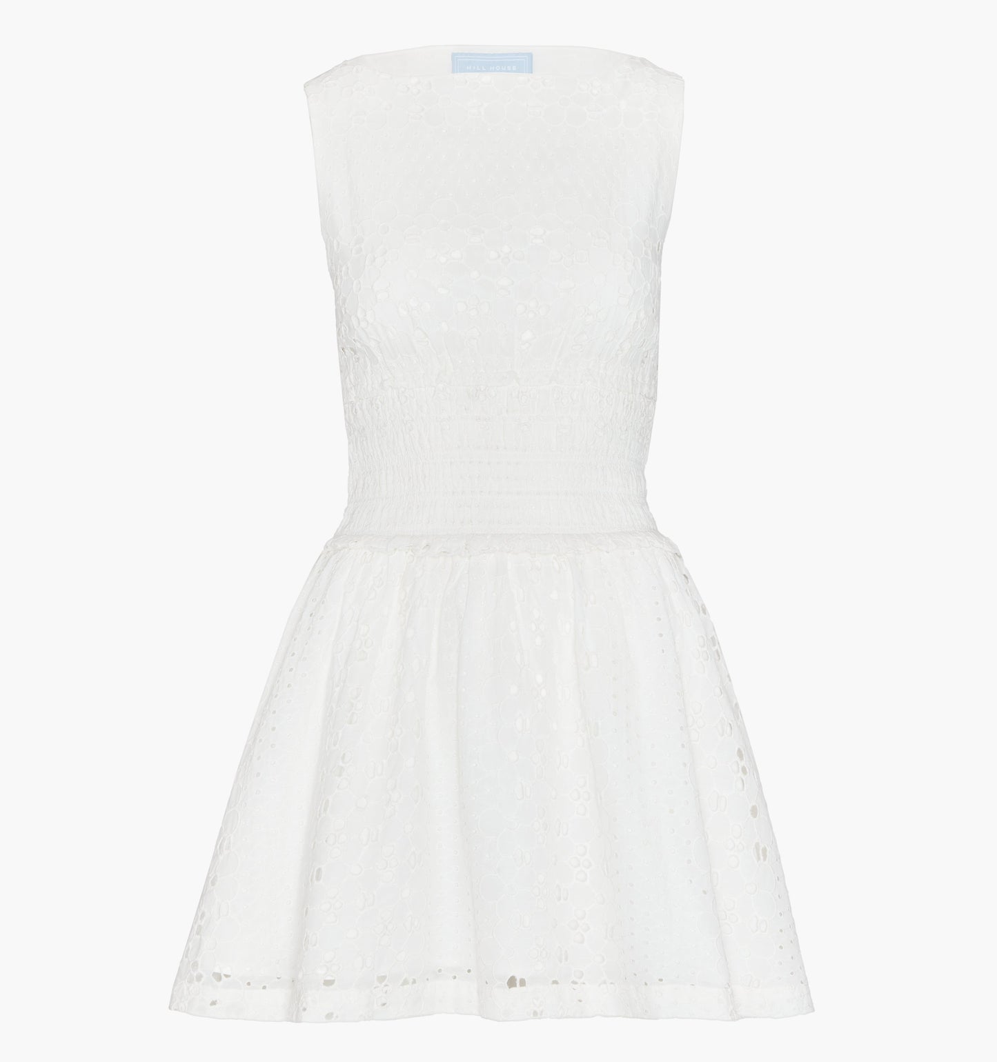 The Joanna Dress - White Floral Broderie