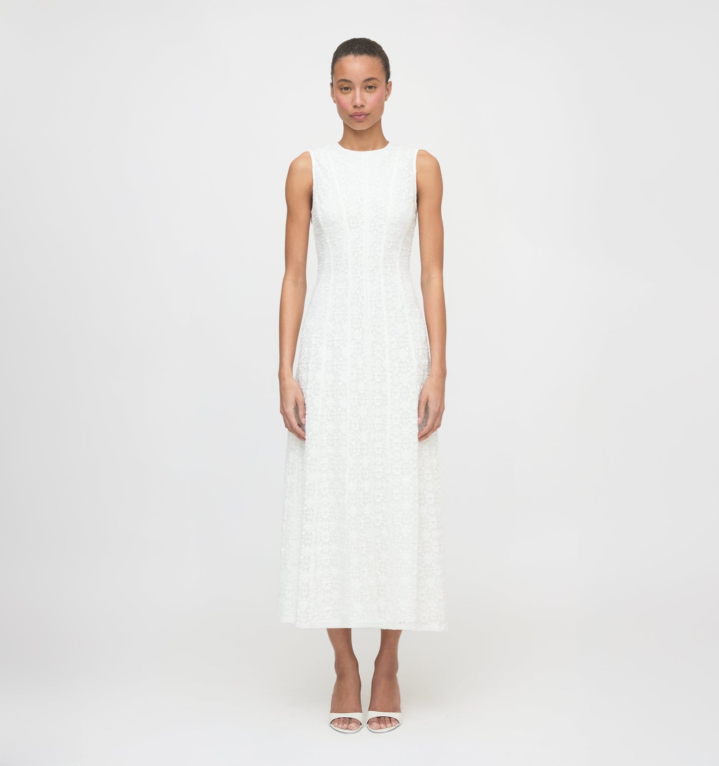 The Leanne Dress - White Lace