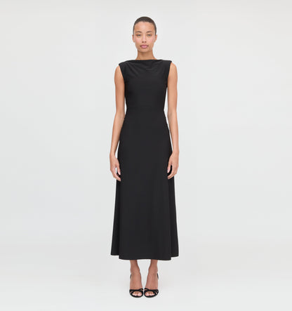 The Sloane Dress - Black Jersey