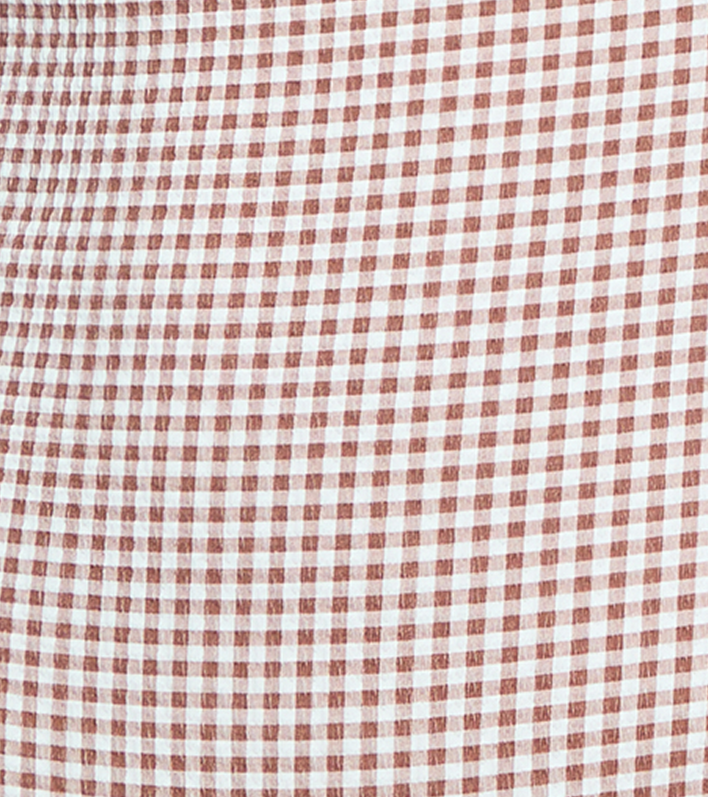 The Emerson One Piece - Cognac Gingham