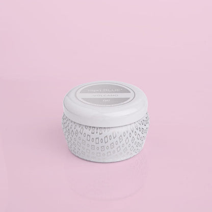 CAPRI BLUE - Volcano White Mini Tin, 3 oz