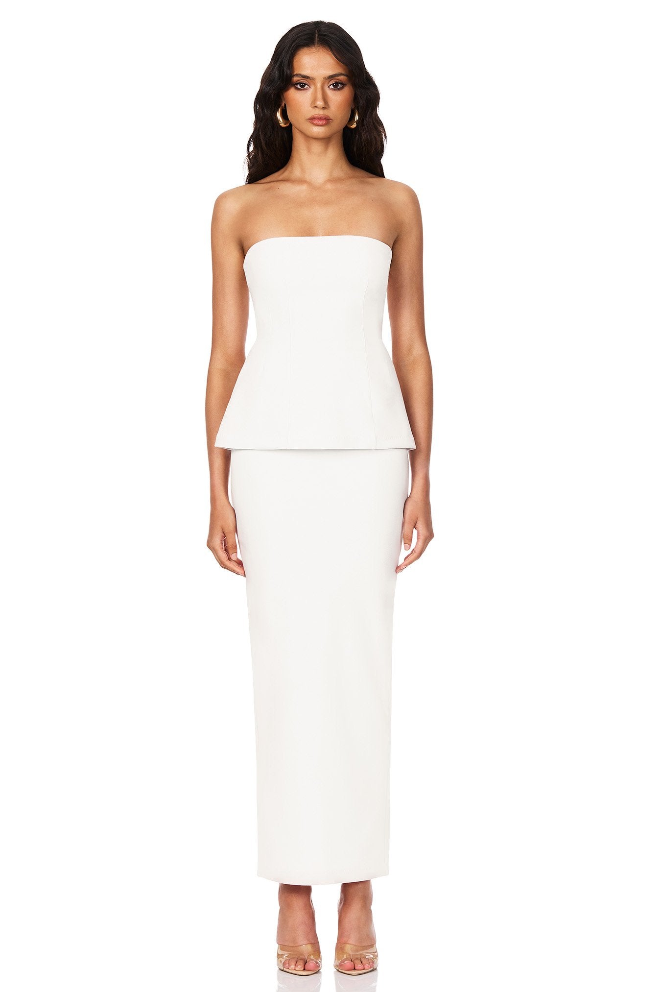 Nookie Caroline Strapless Top - Ivory