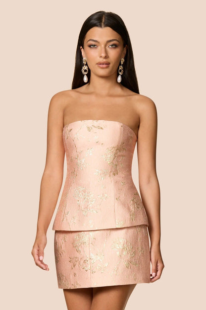 Nookie Claudia Top - Peach
