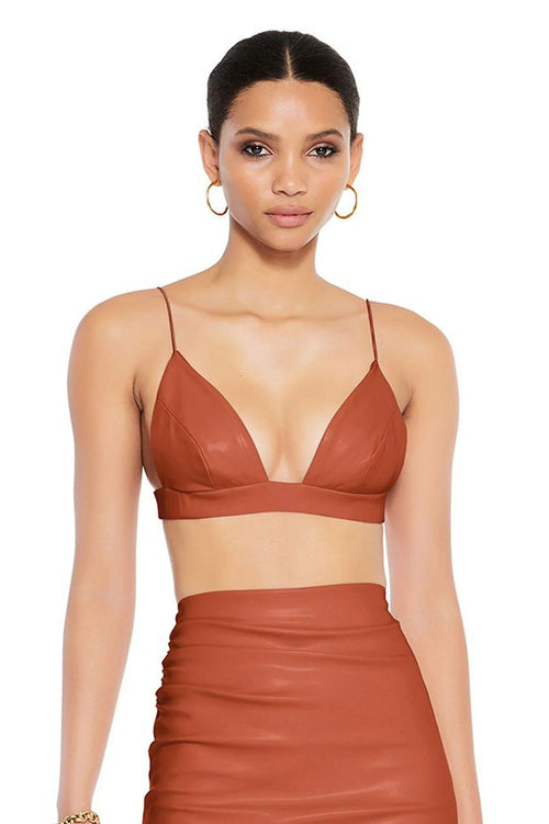 Nookie Rebel Crop - Tan