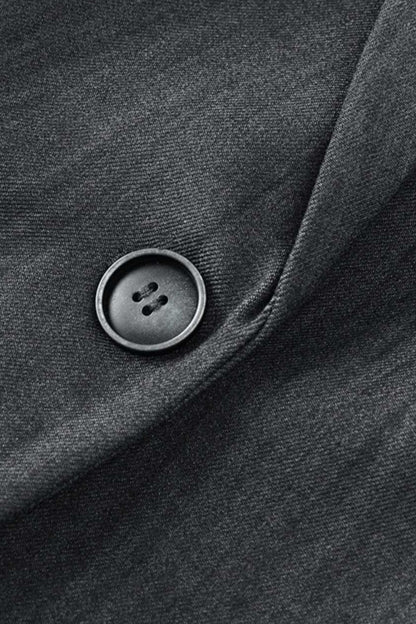 Classic Peak Lapel Blazer