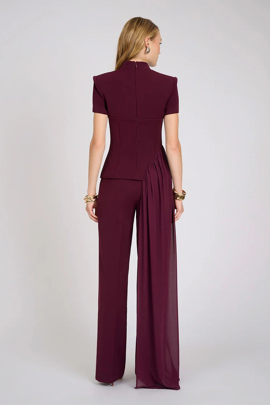 Caitlin Top - Deep Plum