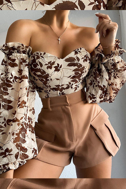Oriana Bodysuit - Gold Leaf