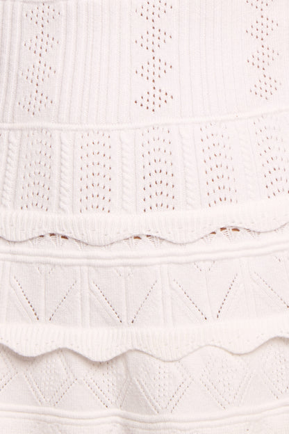 Acacia Mini Dress - Off White