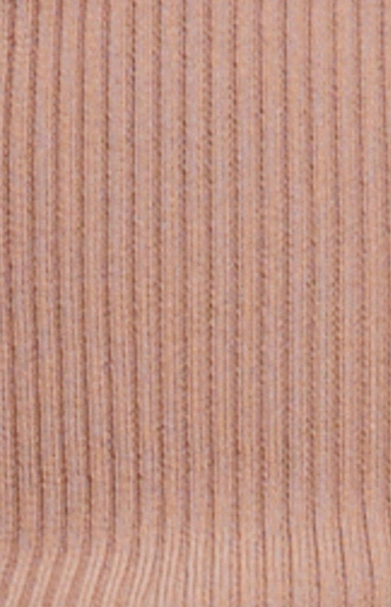 Sweetheart Knit Top - Mushroom