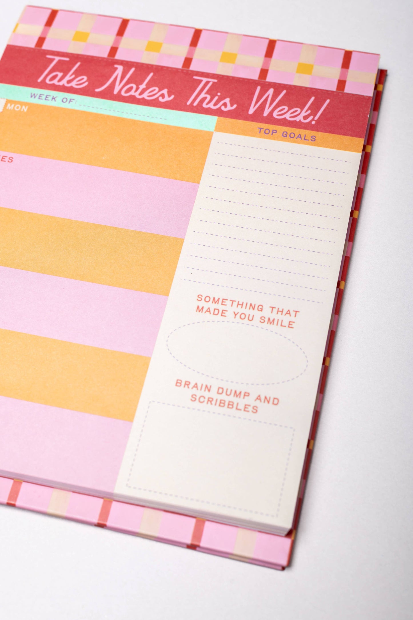 BANDO - Week to Week Desk Planner, Take Notes This Week